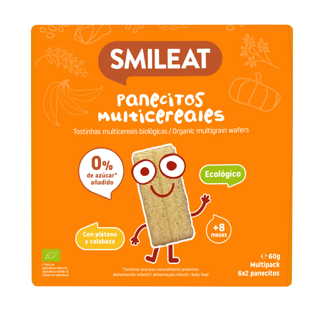 Panecitos Multicereales - Snack Infantil Ecológico