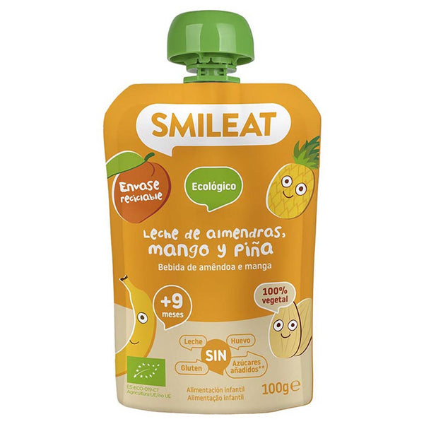 Comprar Pouch Yogur Y Frambuesa 100 gr Eco Smileat a precio de oferta