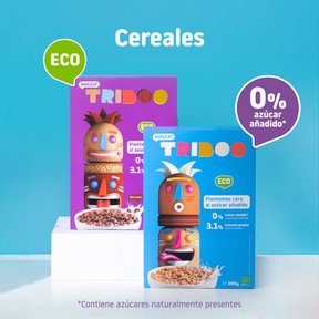 characteristics TRIBOO cereals with cocoa